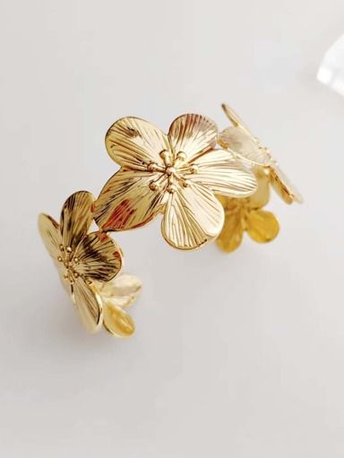 Golden Petal Bracelet