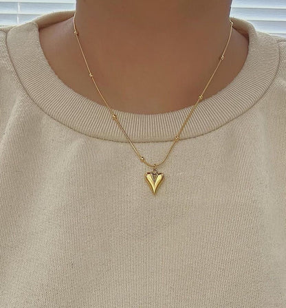 Premium heart necklace✨