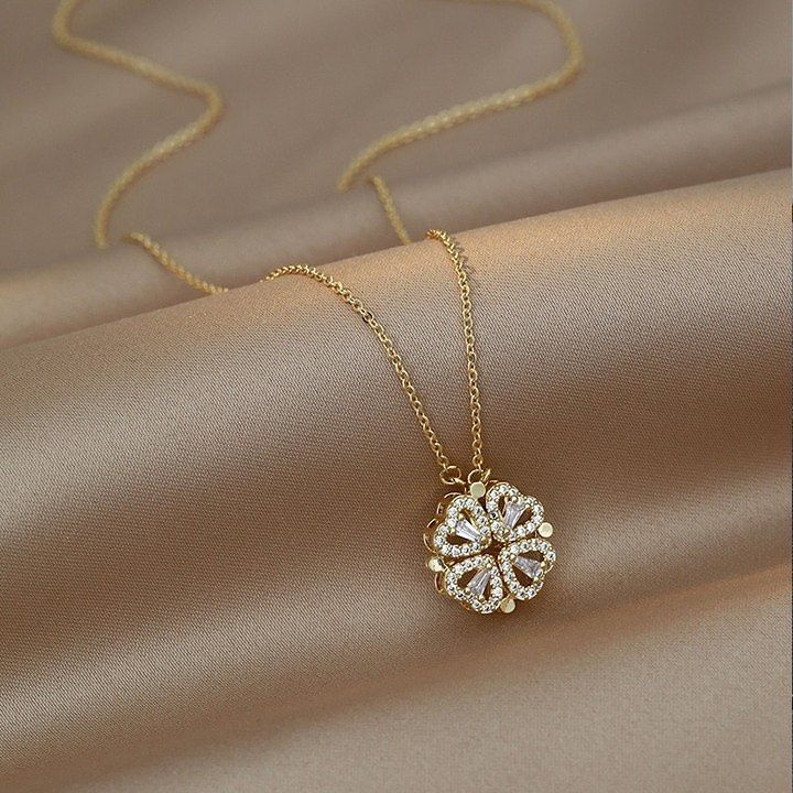 Lucky in Love Layer Pendent Chain 2 in 1